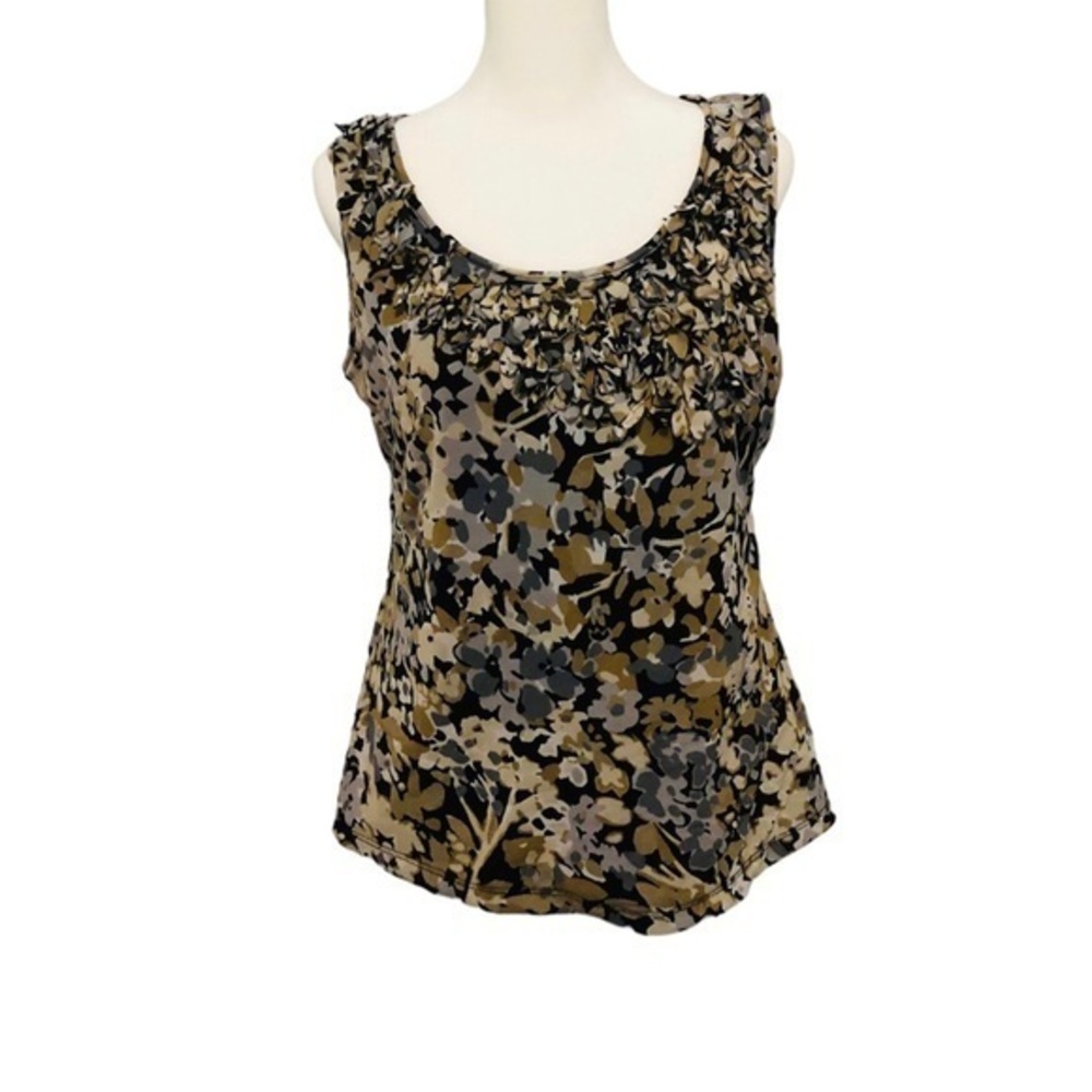 Madison Top Crop Size L Black&Brown